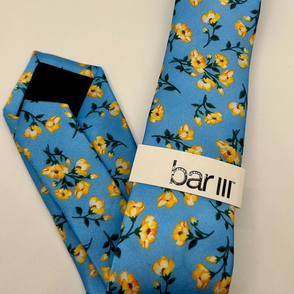 Bar III Floral Tie - Picture 3 of 3